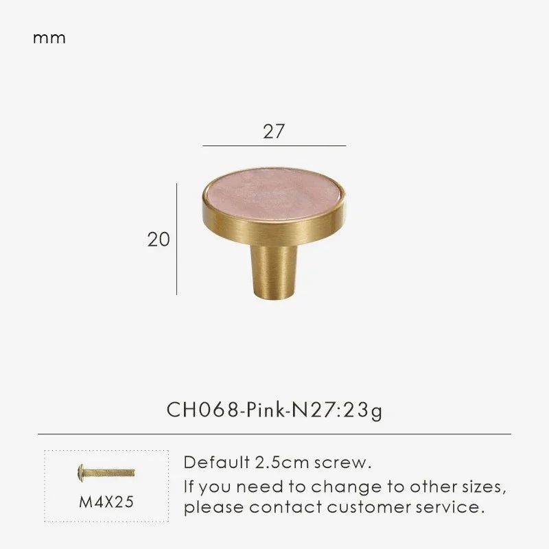 Galia Brass Knobs