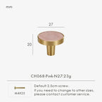 Galia Brass Knobs