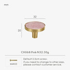 Galia Brass Knobs