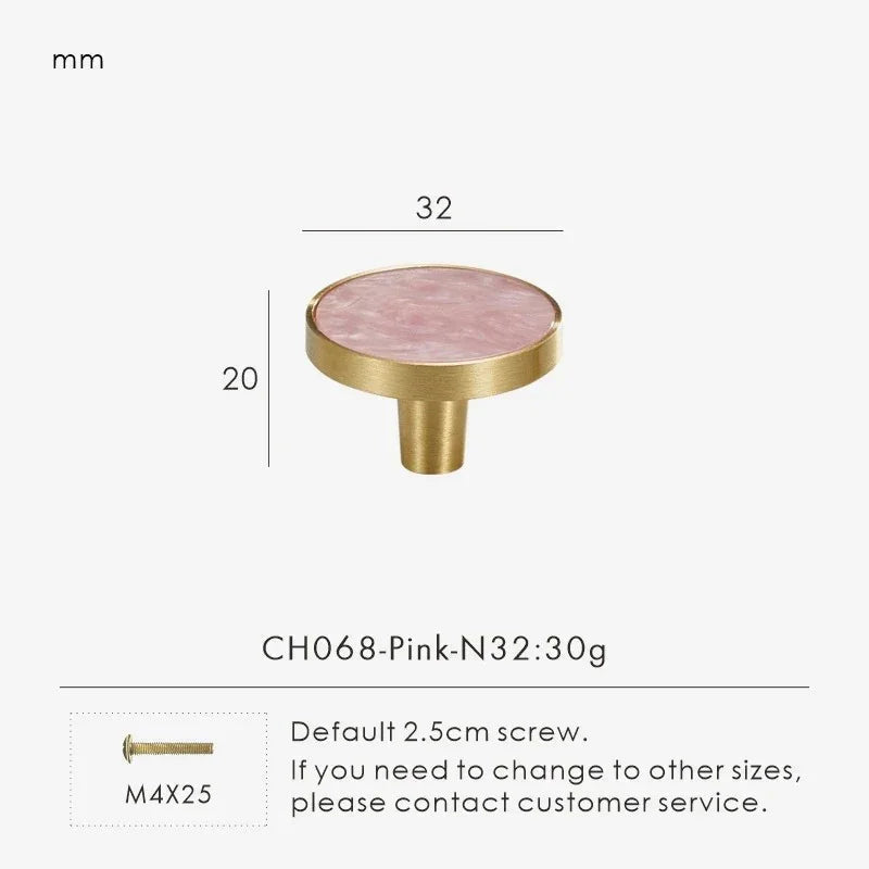 Galia Brass Knobs