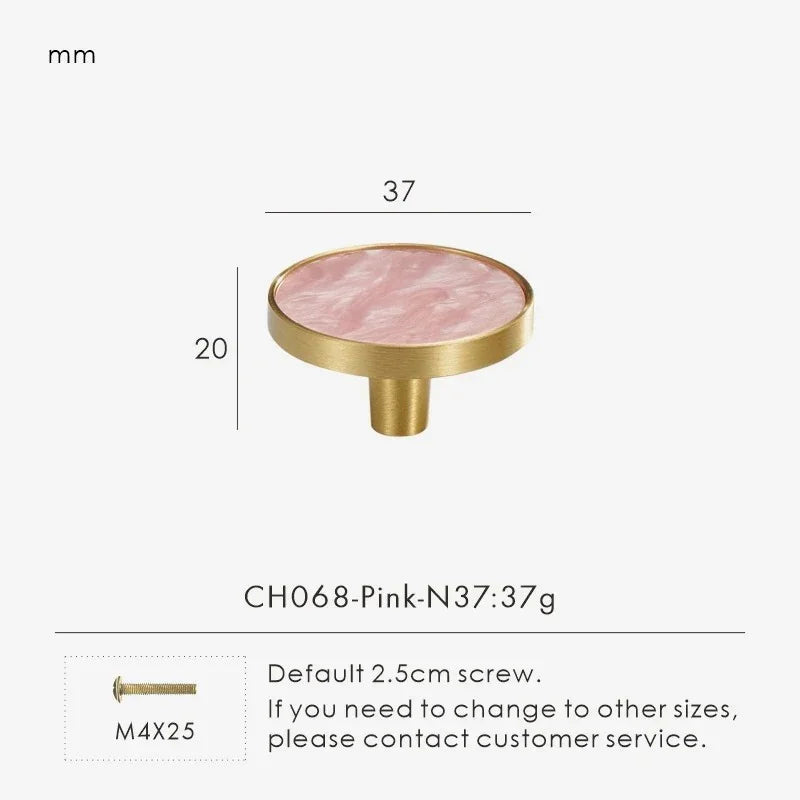 Galia Brass Knobs