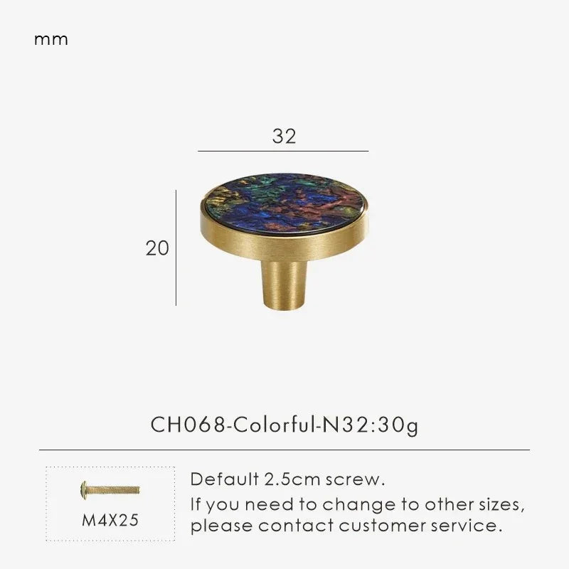 Galia Brass Knobs