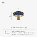 Galia Brass Knobs