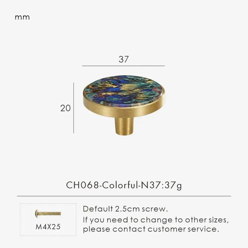 Galia Brass Knobs