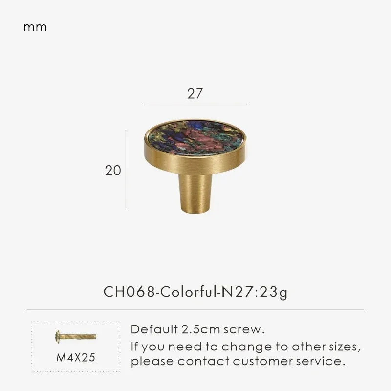 Galia Brass Knobs