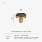 Galia Brass Knobs