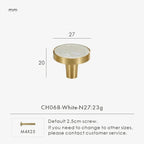 Galia Brass Knobs