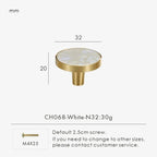 Galia Brass Knobs