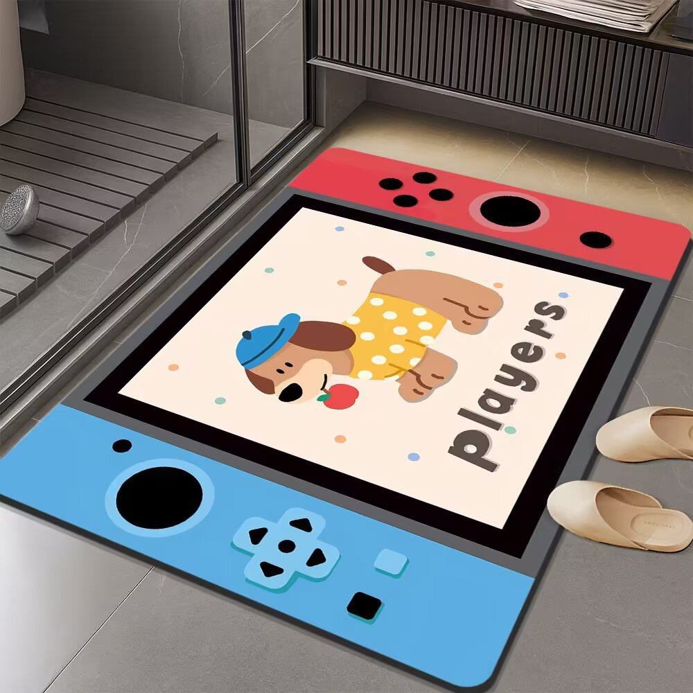 Gaming-Themed Bath Mat | High & Bury