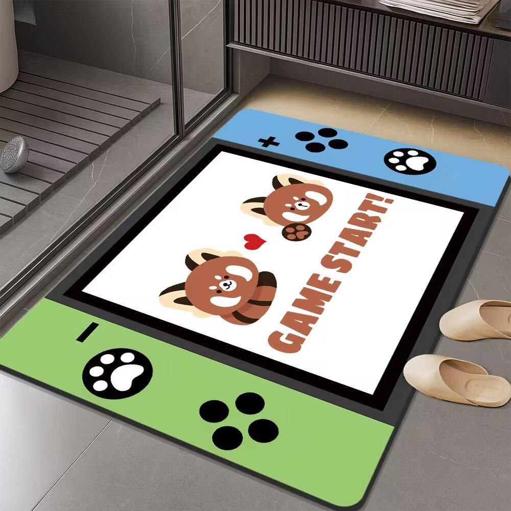 Gaming-Themed Bath Mat | High & Bury