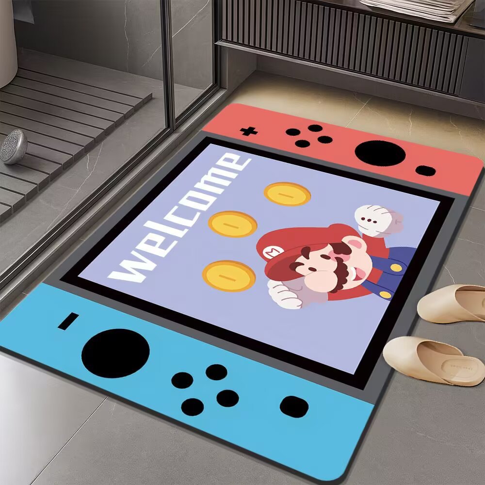 Gaming-Themed Bath Mat | High & Bury