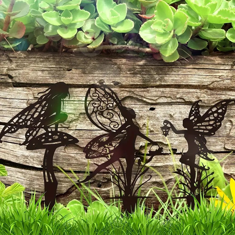 Garden Stake with Fairy Motif | High & Bury