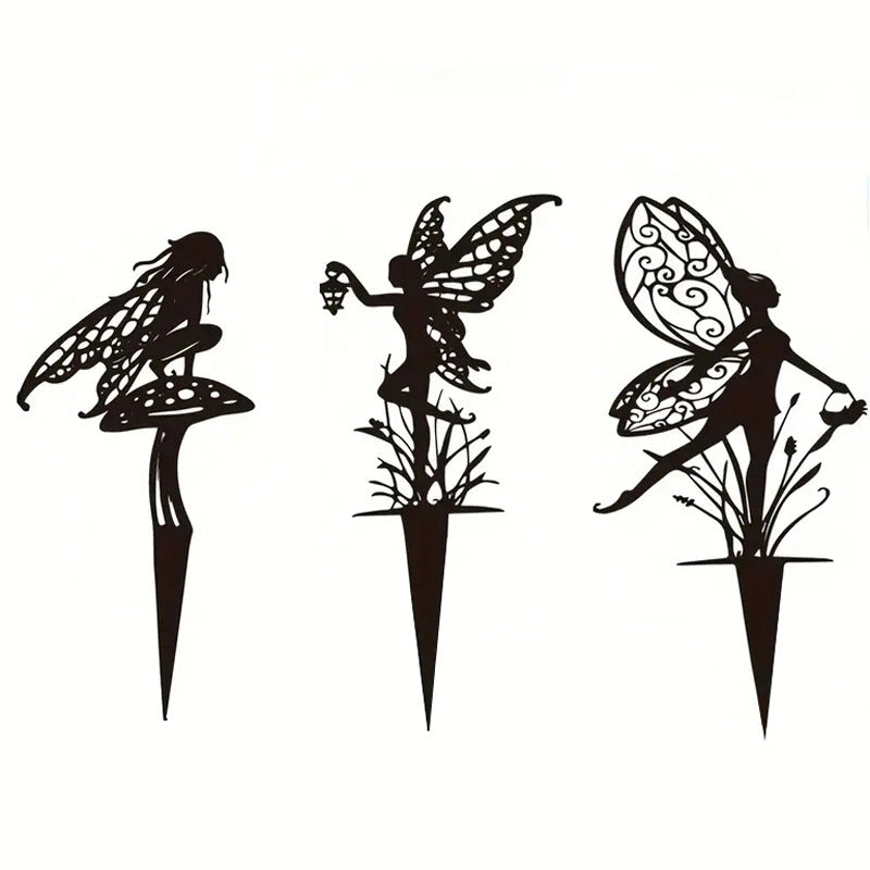 Garden Stake with Fairy Motif | High & Bury