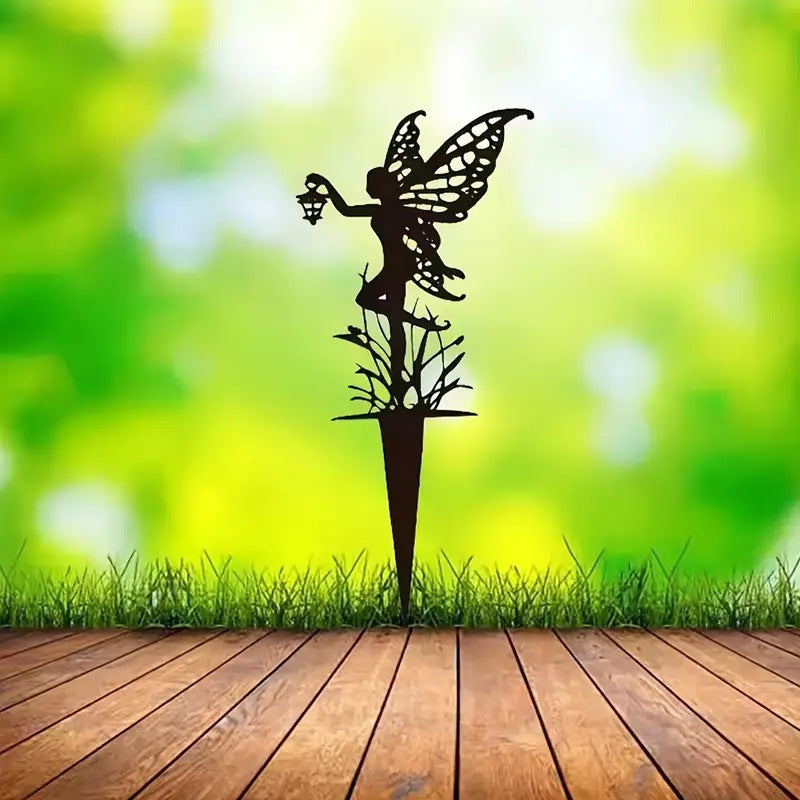 Garden Stake with Fairy Motif | High & Bury