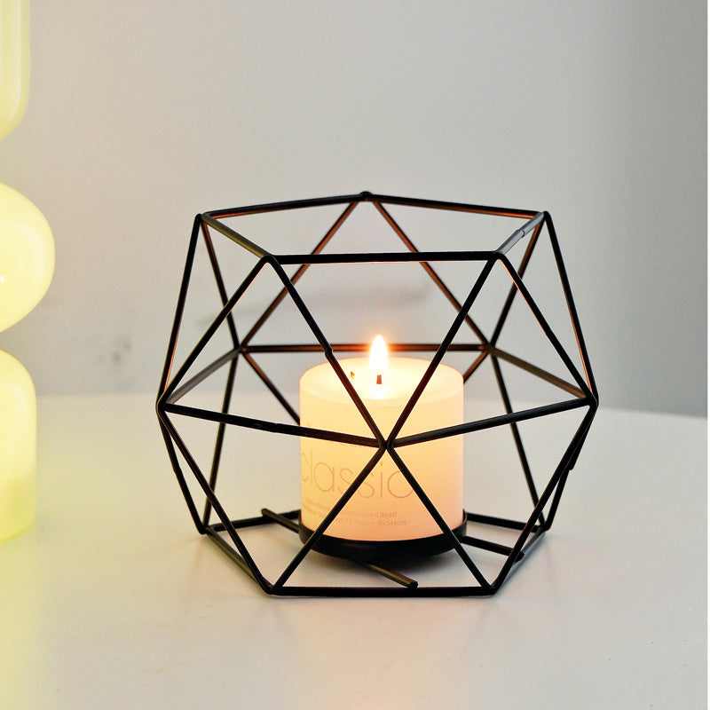 Geometric Candle Holder | High & Bury