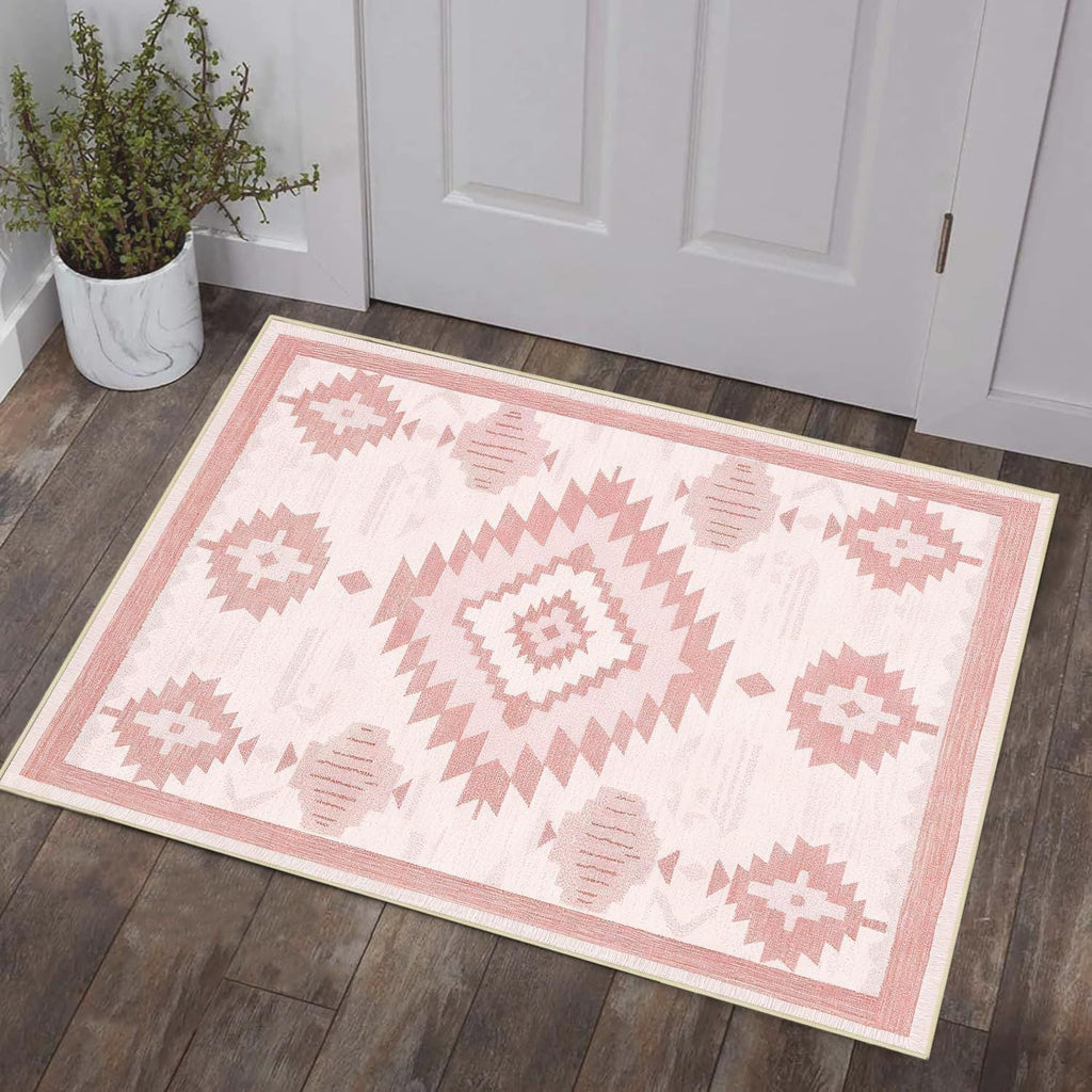 Geometric Patterned Decorative Area Rug | High & Bury