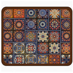 Geometric Patterned Floor Mat | High & Bury