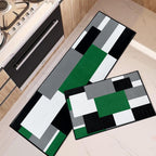 Geometric Patterned Kitchen Runner Mat | High & Bury