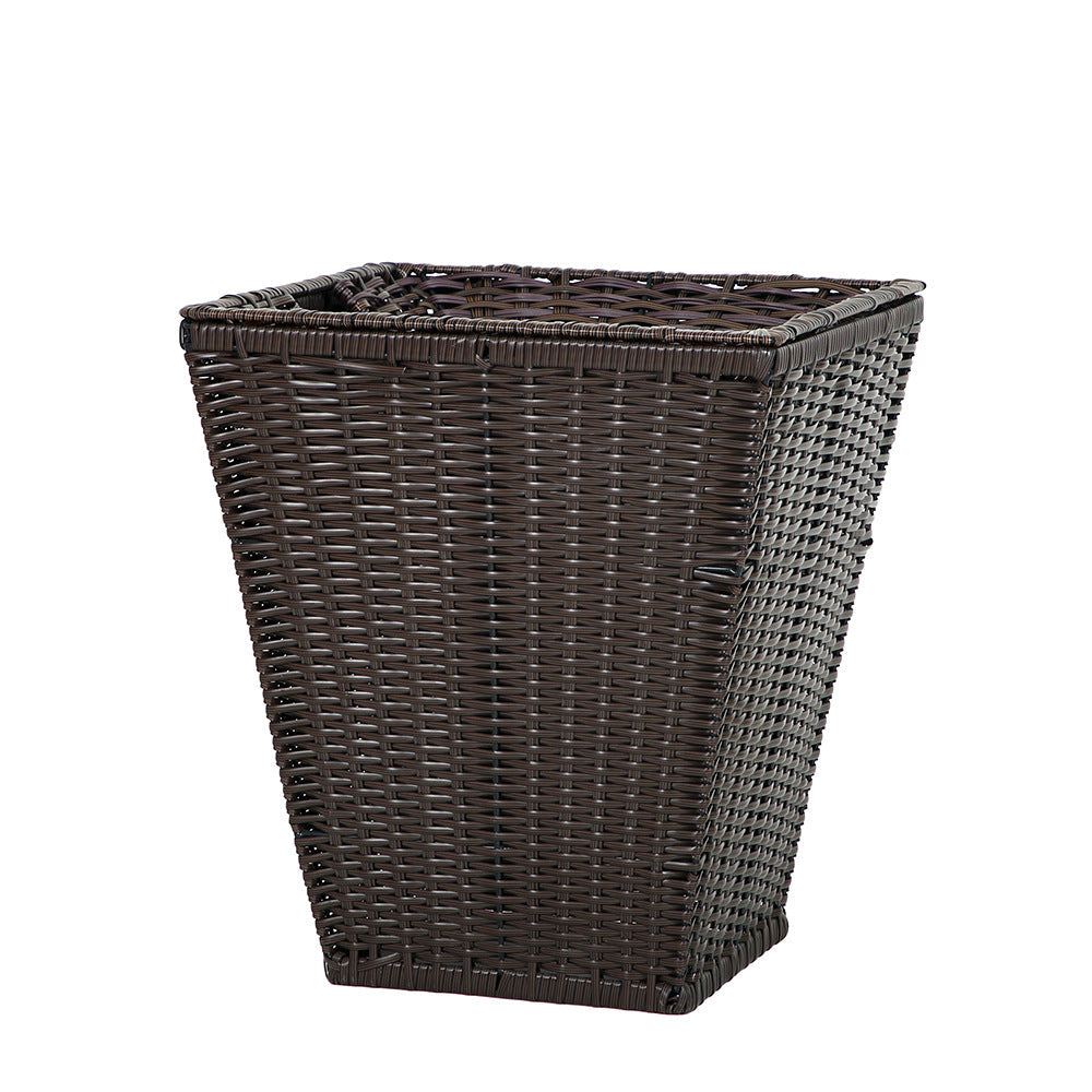 Geometric Woven Storage Bin | High & Bury