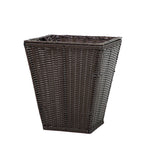 Geometric Woven Storage Bin | High & Bury