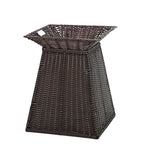 Geometric Woven Storage Bin | High & Bury