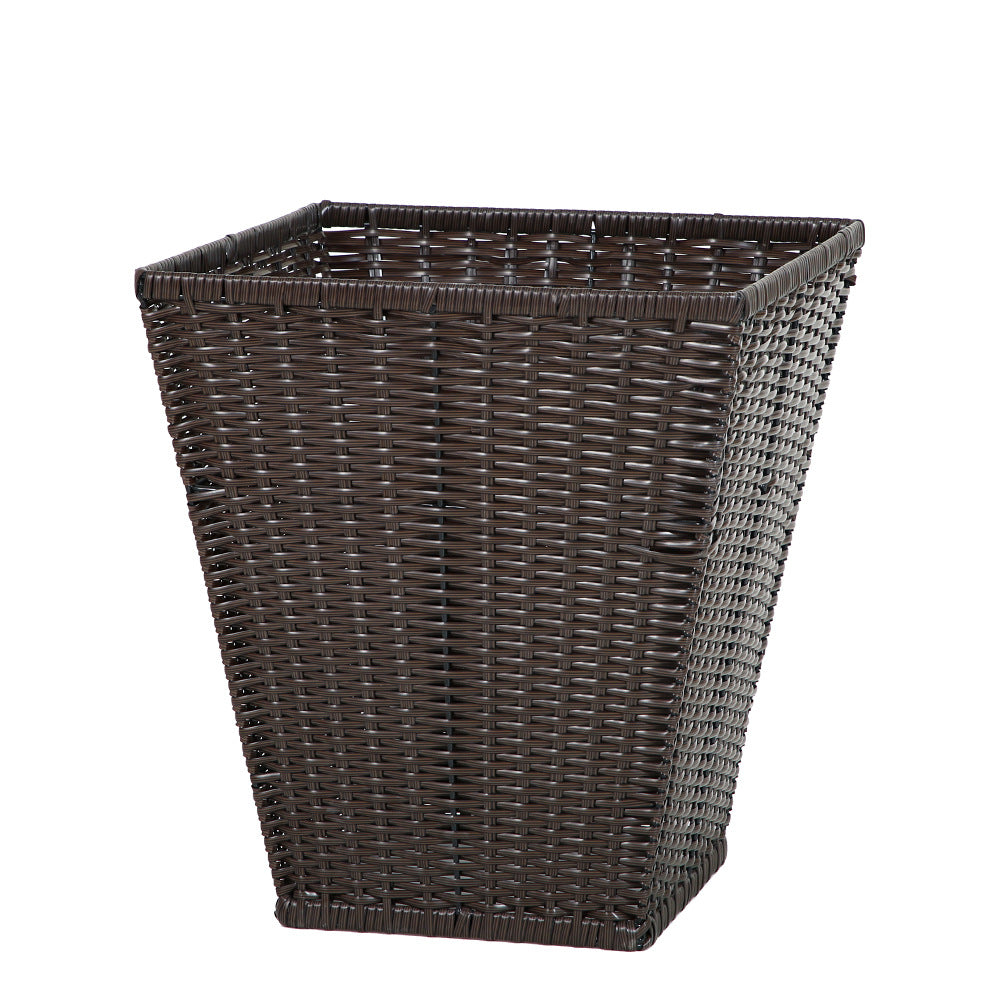 Geometric Woven Storage Bin | High & Bury