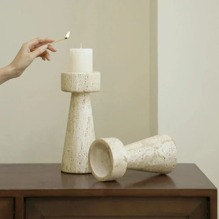Gilbunda Stone Candle Holder