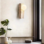 Gilfita Travertine Wall Lamp
