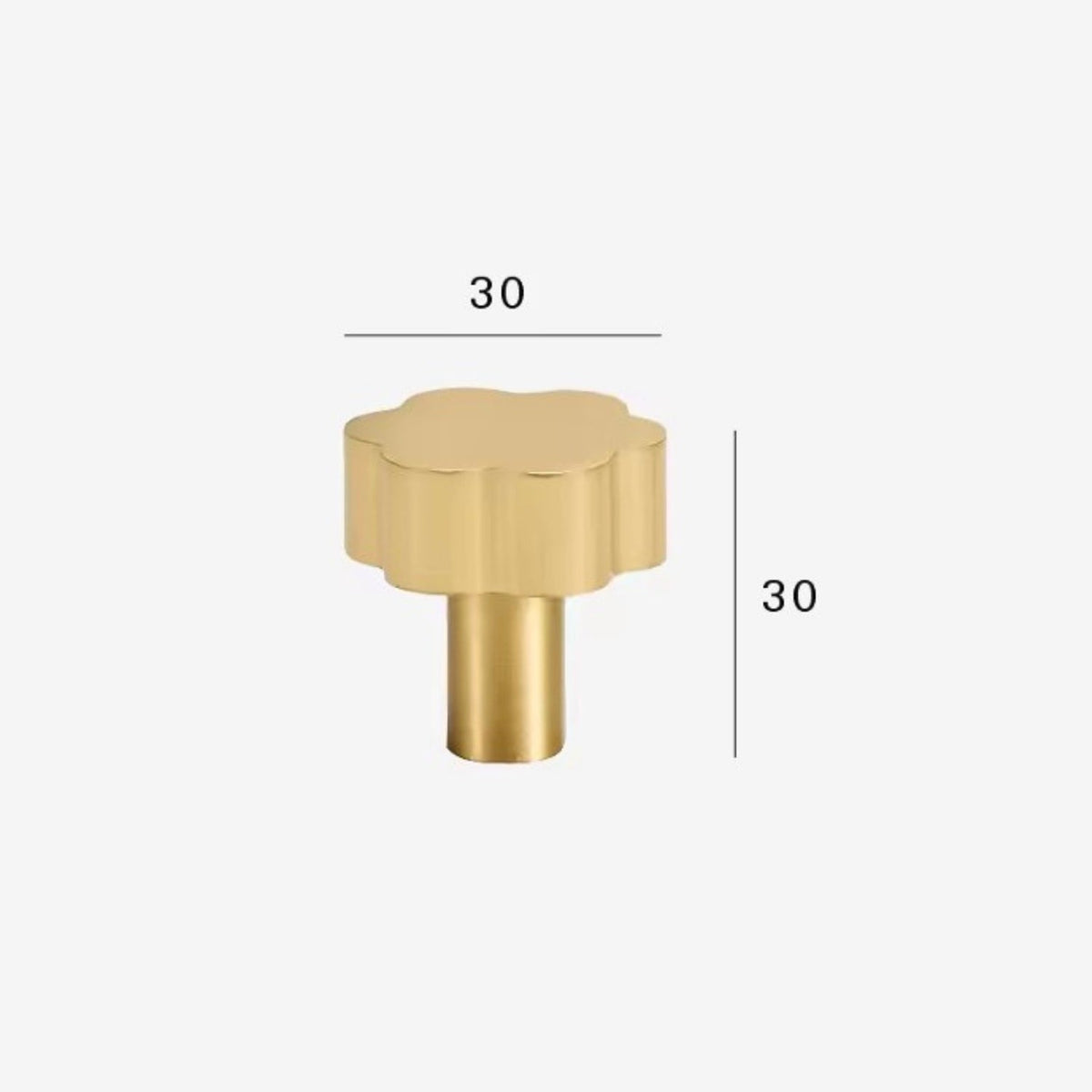 Gilmora Brass Cabinet Knob