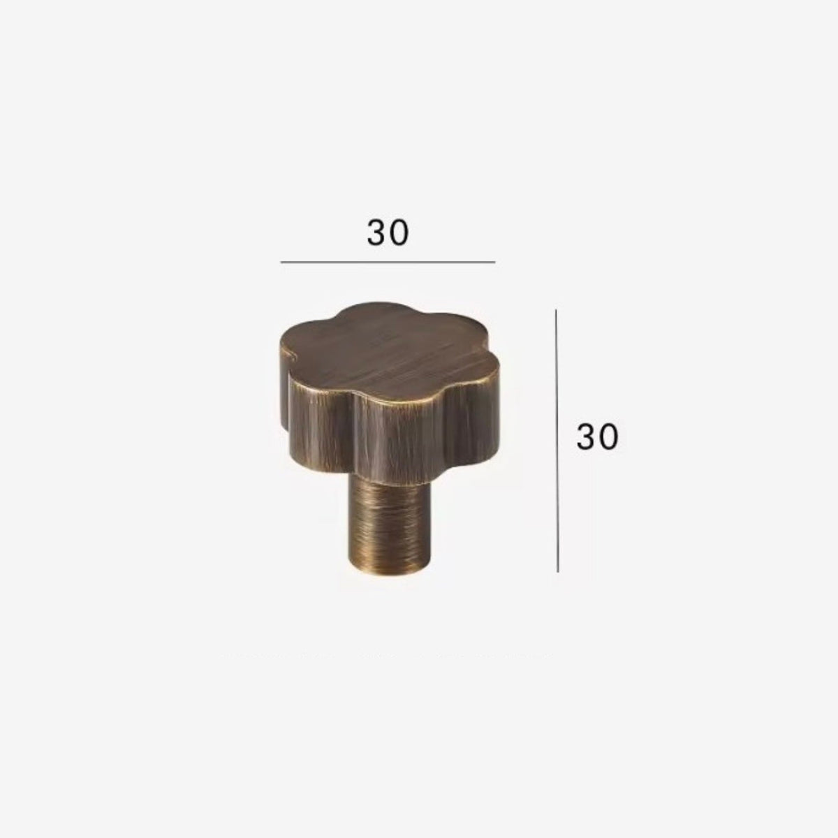 Gilmora Brass Cabinet Knob