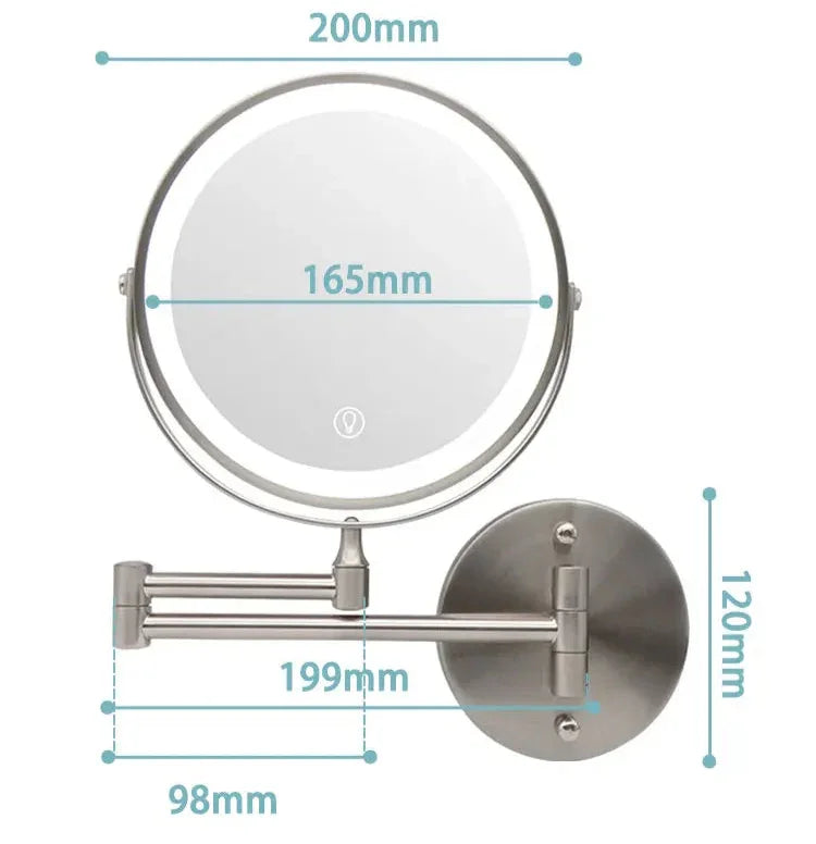 Glenfell LED mirror