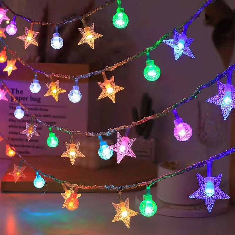 Globe LED String Lights for Atmospheric Home Decor | High & Bury