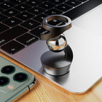 Gravity-Defying Kinetic Desk Toy with Aluminium Helix and Steel Spheres, view 2