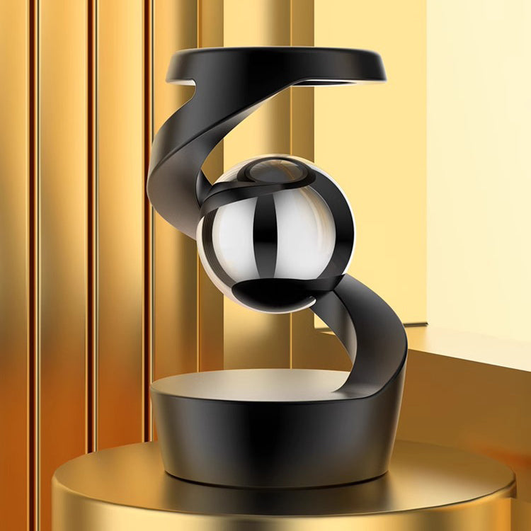 Gravity-Defying Kinetic Desk Toy with Aluminium Helix and Steel Spheres, view 9
