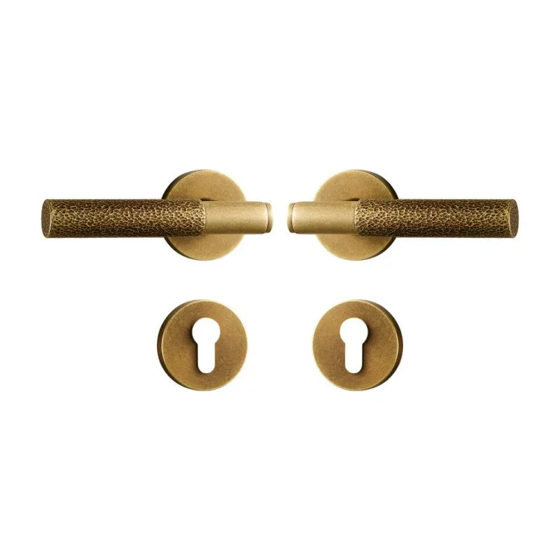 Grovecrest Brass Door Lock Set