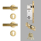 Grovecrest Brass Door Lock Set