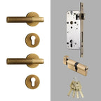 Grovecrest Brass Door Lock Set
