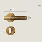 Grovecrest Brass Door Lock Set