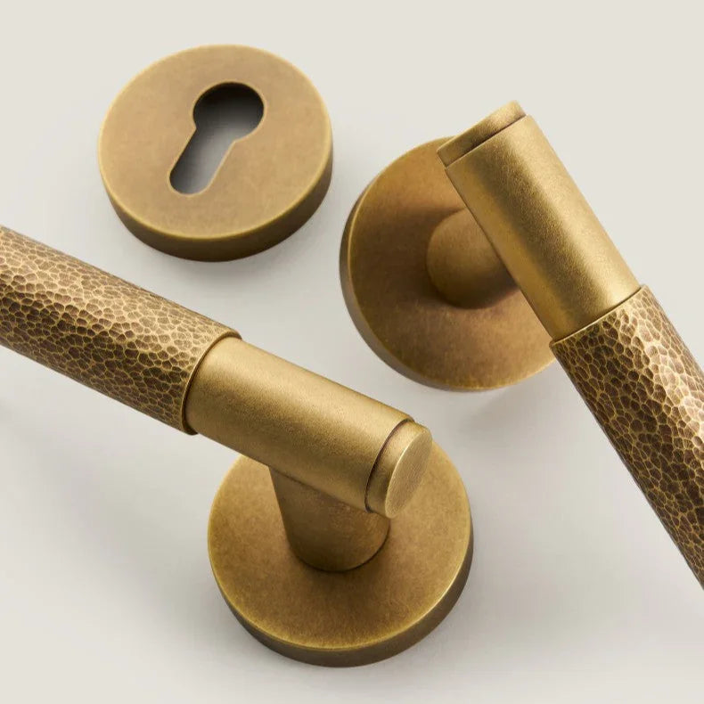 Grovecrest Brass Door Lock Set