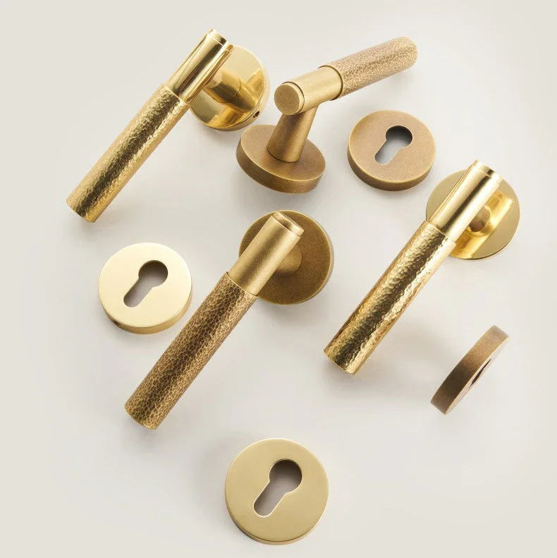 Grovecrest Brass Door Lock Set