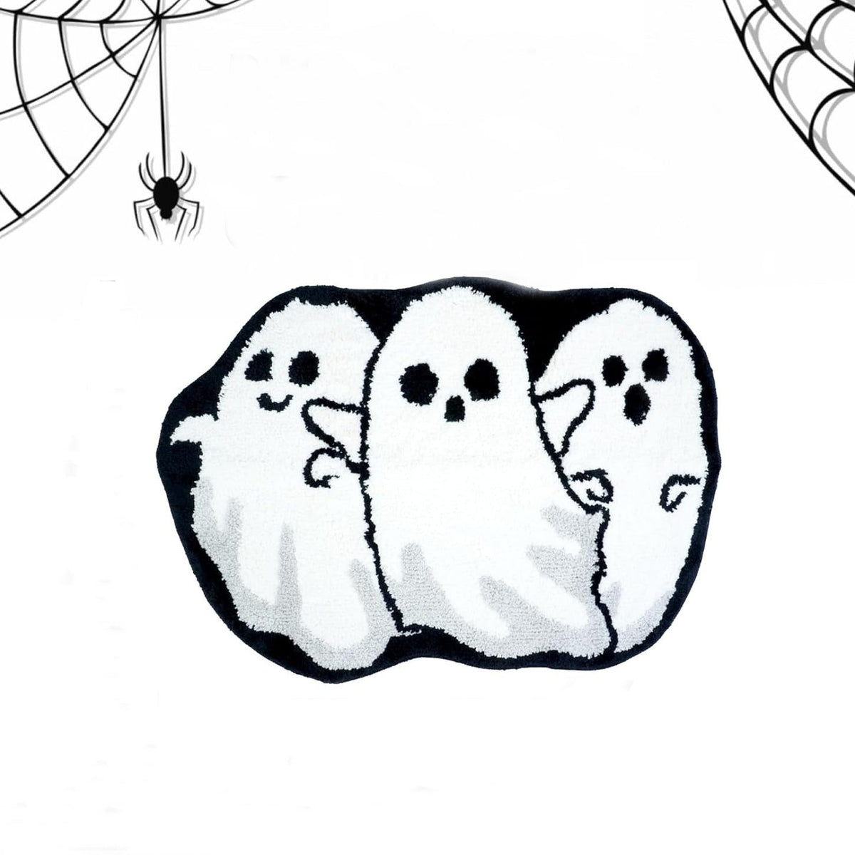 Halloween-Themed Ghost Bath Mat | High & Bury