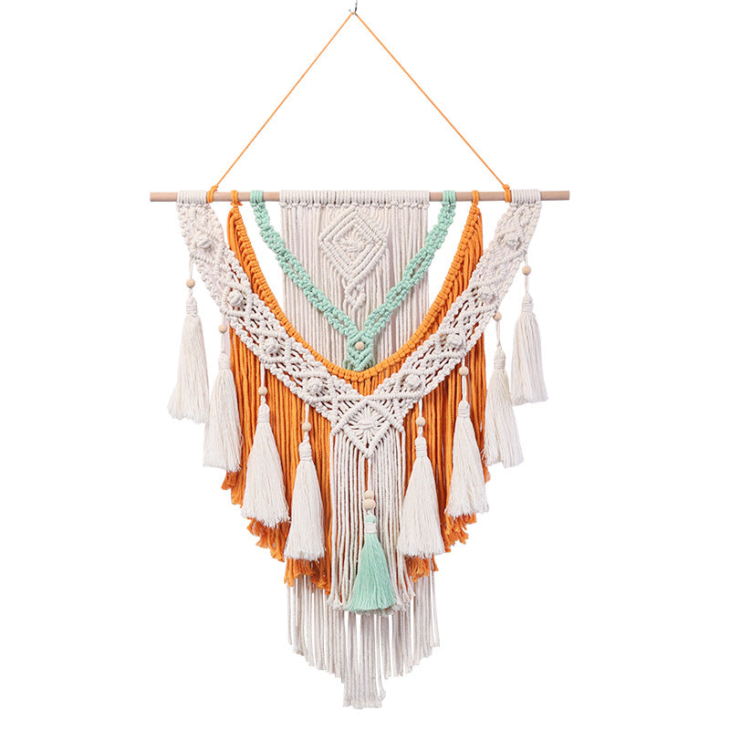 Hand-Knotted Macrame Wall Hanging | High & Bury