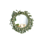 Hand-Knotted Mirror with Macrame Border | High & Bury