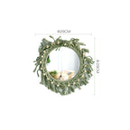 Hand-Knotted Mirror with Macrame Border | High & Bury