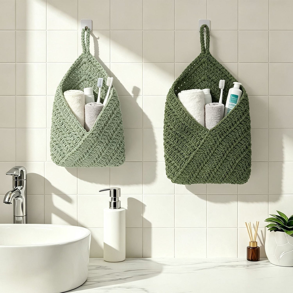 Hand-Knotted Storage Bag | High & Bury
