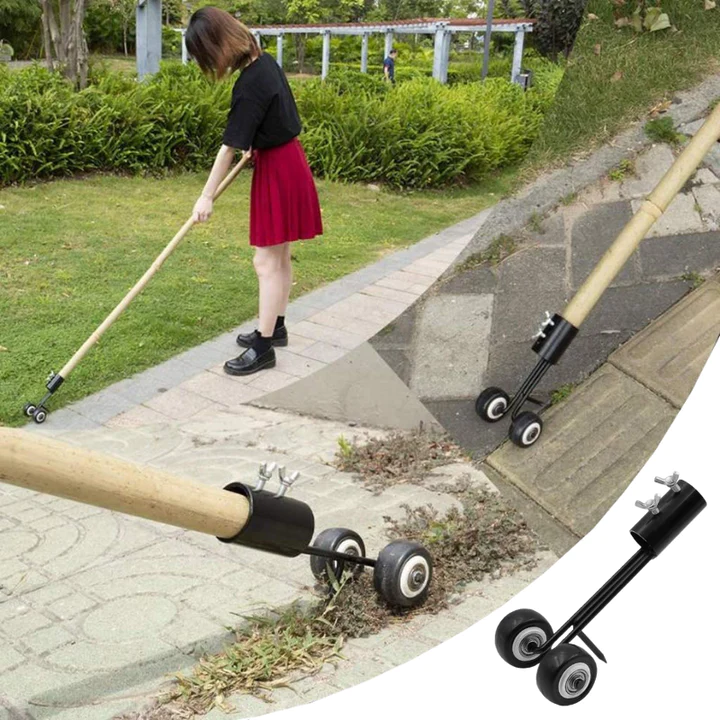 Hand-Operated Metal Gap Weeder with Double Hook Design, Removable Parts, view 2