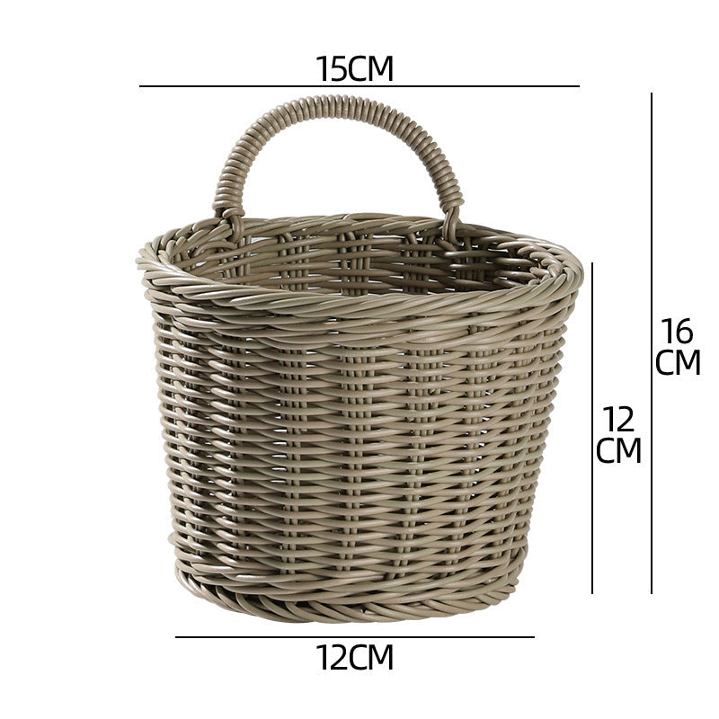 Hand-Woven Decorative Storage Basket | High & Bury