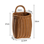 Hand-Woven Decorative Storage Basket | High & Bury