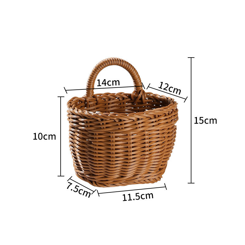 Hand-Woven Decorative Storage Basket | High & Bury