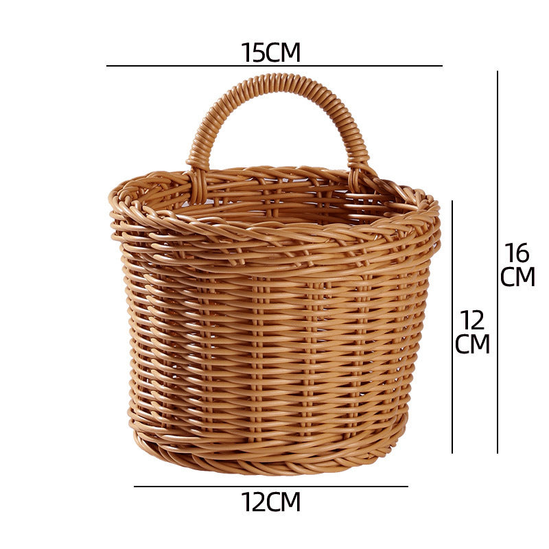 Hand-Woven Decorative Storage Basket | High & Bury